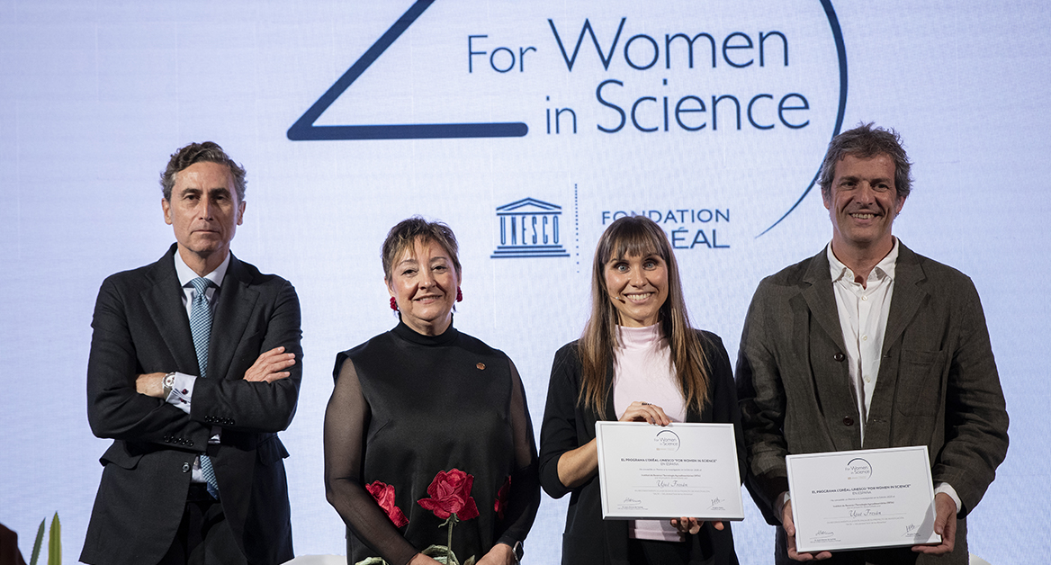 Ujué Fresán ha sido premiada por el programa L’Oréal-UNESCO ‘For Women in Science’ 2026